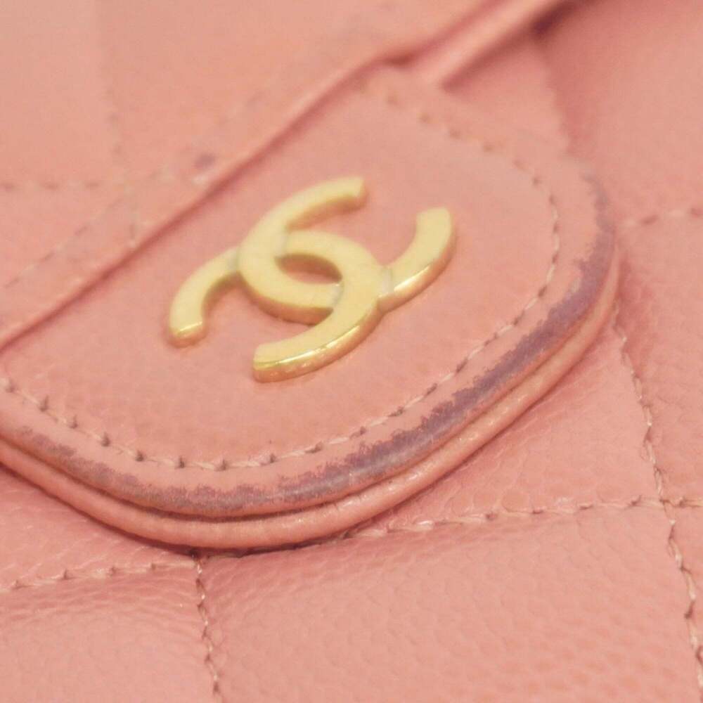 CHANEL Pink Caviar Leather Wallet - Picture 7 of 11